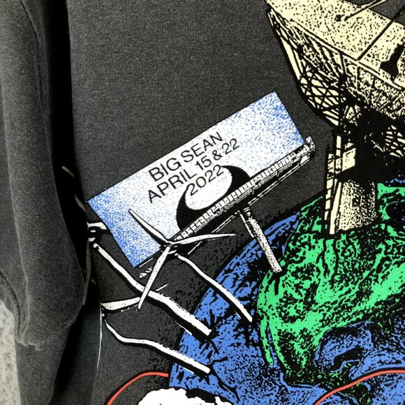 Big sean Concert Merch Official T Shirt Adult SIze Large Gray Graphic Rap Tee - Picture 4 of 7